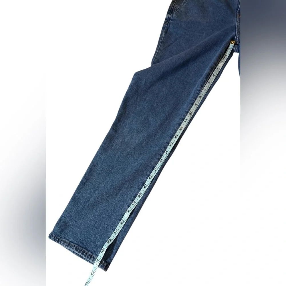 Old Navy Sky-Hi Straight Jeans Extra High Rise Blue Denim Size 2